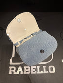 Bolsa Diesel Feminina 1DR Crossbody Jeans Marinho - Pronta Entrega