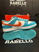Tênis Nike Dunk Low Miami Dolphins - Pronta Entrega