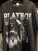 Camiseta VINTAGE PLAYBOI DIE LIT Preta - Pronta Entrega