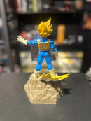 Action Figure Dragon Ball Z - Vegeta Absolute Perfection Bandai Banpresto Multicor 24cm PVC - Pronta Entrega