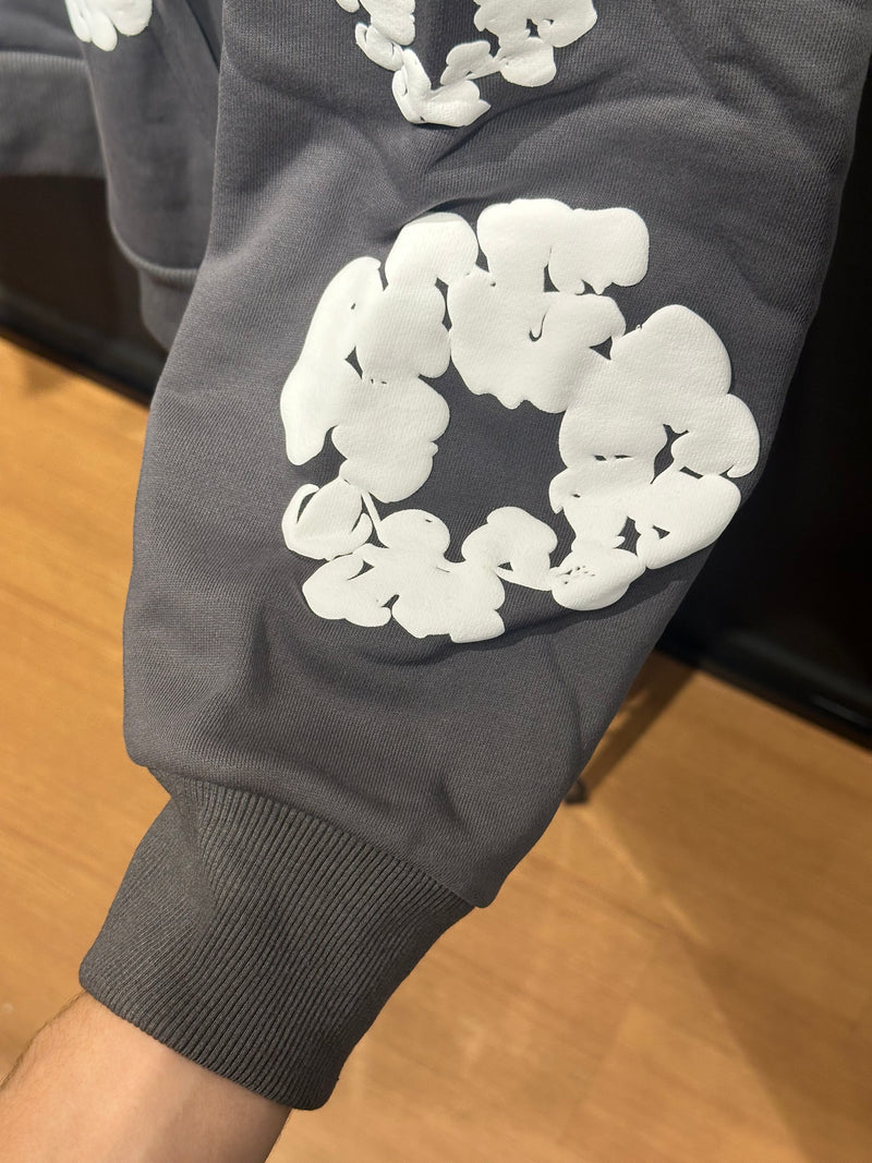 Moletom Denim Tears Cinza - Pronta Entrega