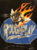 Camiseta Rough Play Flame Black - Pronta Entrega