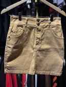 Saia Jeans Bege Billabong - Pronta Entrega