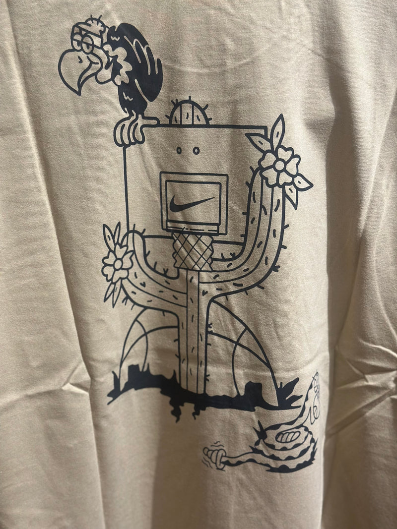 Camisa Nike SB Dark Nature Bege - Pronta Entrega