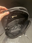 Mochila Essentials Couro Preto  - Pronta Entrega