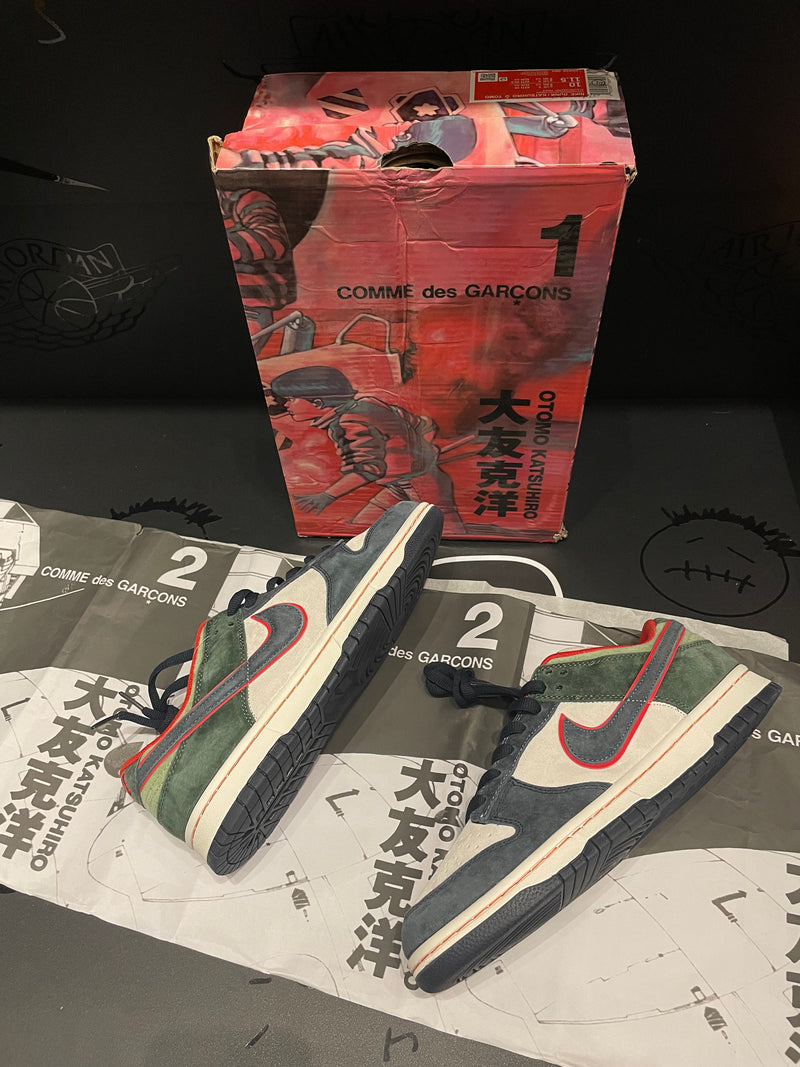 Tênis Nike SB Dunk Low "Steamboy OST" x
Otomo Katsuhiro Green/Blue - Pronta Entrega