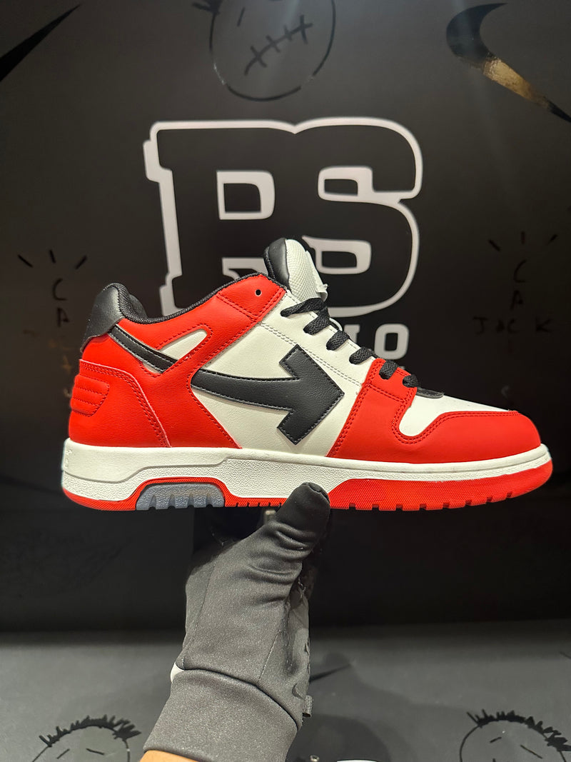 Tênis Off-White Out of Office Red - Pronta Entrega