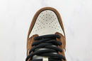 Nike SB Dunk Low White Black Trail End Brown - Encomenda