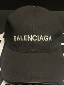 Boné Balenciaga Preto Aba Curva - Pronta Entrega