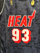 Jersey NBA x Bape Miami Heat