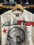 Camiseta Hellstar “Human Development” Bege - Pronta Entrega