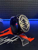 Cinto Chrome Hearts 105 CM Boca Logos Couro Fivela Metal - Pronta Entrega