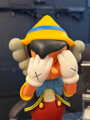 Boneco KAWS Pinocchio & Jiminy Cricket Vinyl Figure 25 CM - Pronta Entrega