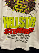 Camiseta Hellstar Records Brick Wall Printed - Pronta Entrega