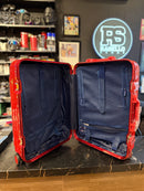 Supreme Mala de Bordo 55x40x20 Aluminium Vermelha - Pronta Entrega