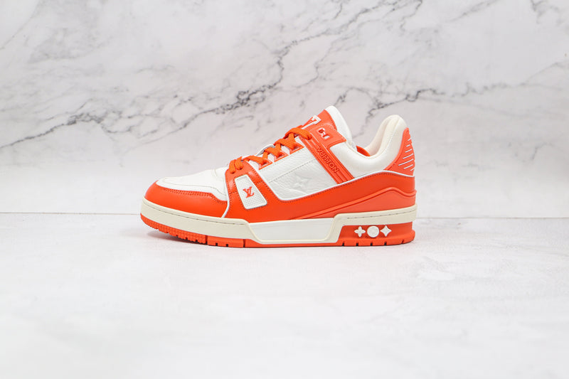 Louis Vuitton Trainer Monogram Denim Orange - Encomenda