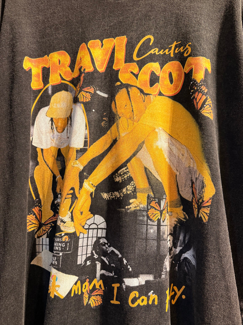 Camiseta TRAVIS SCOTT Preta - Pronta Entrega