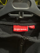 Jaqueta Supreme Pullover Half Zip Milano Preta - Pronta Entrega