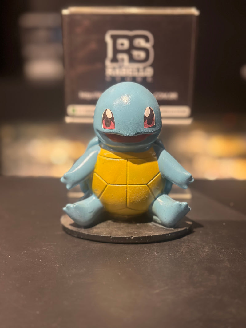 Boneco de Ação Pokémon Squirtle 10cm Resina - Pronta Entrega