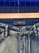 Calça Jeans Amiri Tiger Varsity - Pronta Entrega