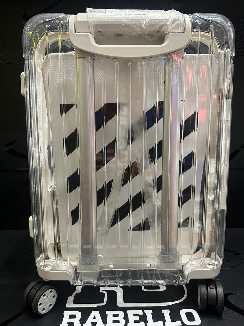Mala Off-White X Rimowa See Through 20 Polegadas Case - Pronta Entrega