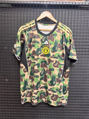 Camiseta BAPE x Adidas Jersey Football Crew Green - Pronta Entrega