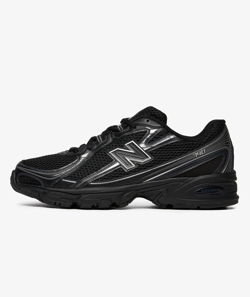 New Balance 740v2 Black Grey Silver - ENCOMENDA