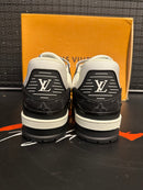 Tênis Louis Vuitton LV Trainer White Black  - Pronta Entrega