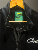 Jaqueta Corteiz VVS Velour Jacket Black - Pronta Entrega