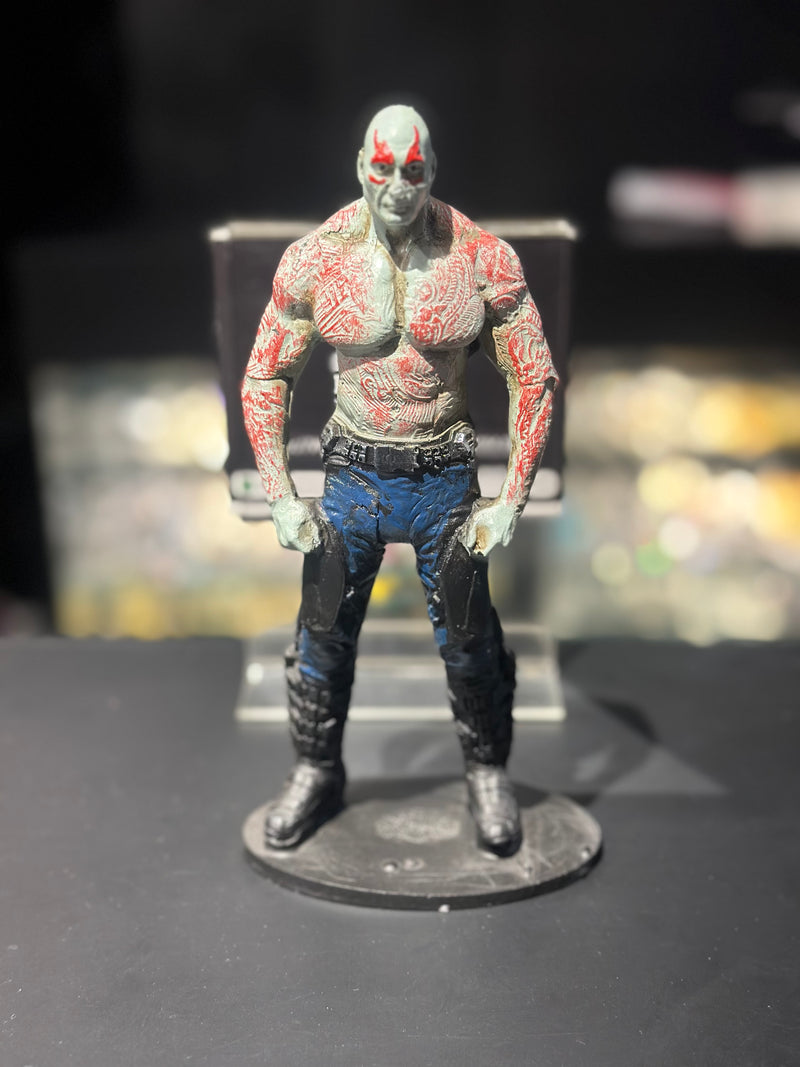 Boneco de Ação Guardiões da Galáxia Drax 20cm Resina - Pronta Entrega
