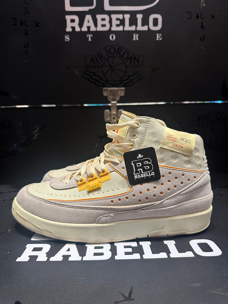 Tênis Nike Air Jordan 2 X Union LA “Rattan” - Pronta Entrega