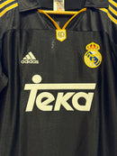 Camisa Retrô Adidas Real Madrid Preta 1999-2000 - Pronta Entrega