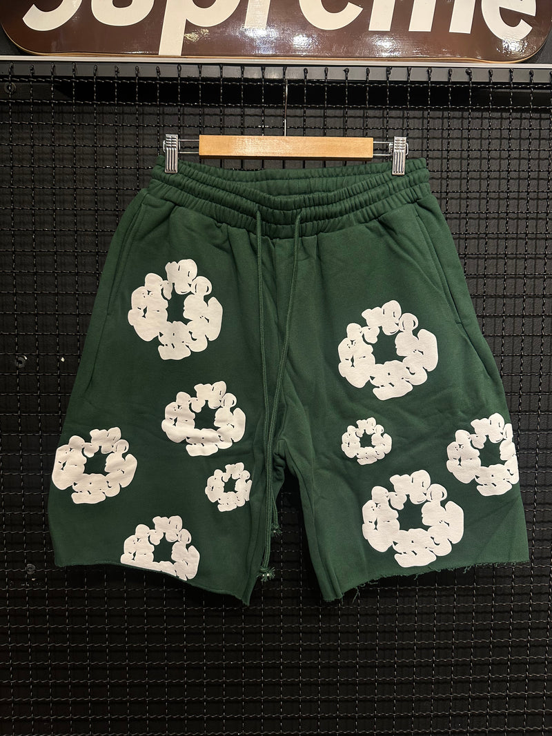 Short Moletom Denim Tears Green - Pronta Entrega