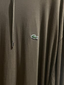 Moletom Oversize com gorro Lacoste Verde - Pronta Entrega