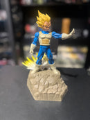 Action Figure Dragon Ball Z - Vegeta Absolute Perfection Bandai Banpresto Multicor 24cm PVC - Pronta Entrega