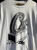 Camiseta Corteiz Chisel Branca - Pronta Entrega