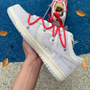 Nike Dunk Low Off White Lot 33:50 - Encomenda
