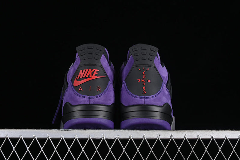 Air Jordan 4 x Travis Scott Purple Suede 'Friends & Family' - Encomenda