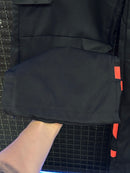 Calça Minus Two Preta Logo Vermelho - Pronta Entrega