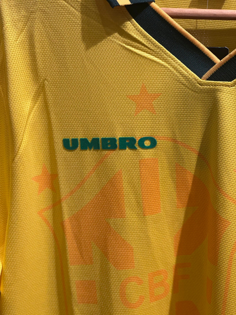 Camisa Vintage Umbro Seleção Brasileira Copa Do Mundo 1994 - Pronta Entrega