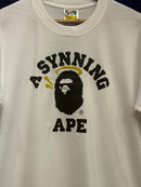 Camiseta Bape x Syna x Spotify White - Pronta Entrega