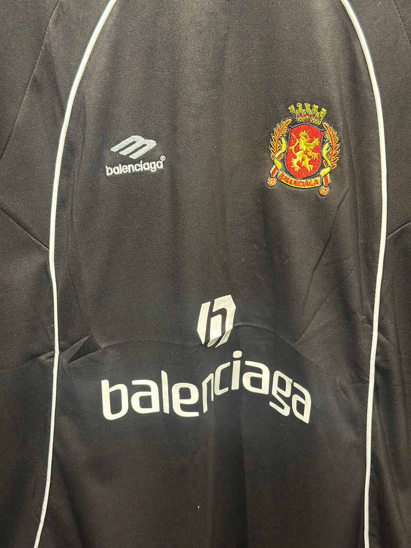Camiseta Balenciaga Football Series 2024 Black - Pronta Entrega