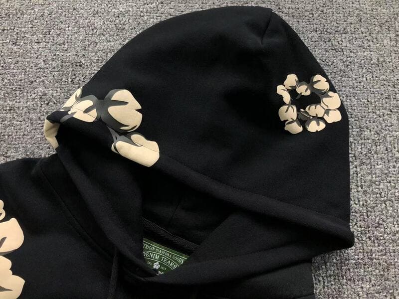 Moletom Denim Tears x CPFM Wreath Black - Encomenda