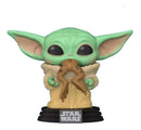 Funko Pop! Star Wars Baby Yoda With Frog Figure
