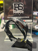 Relógio Cartier Santos Black Fundo Black - Pronta Entrega