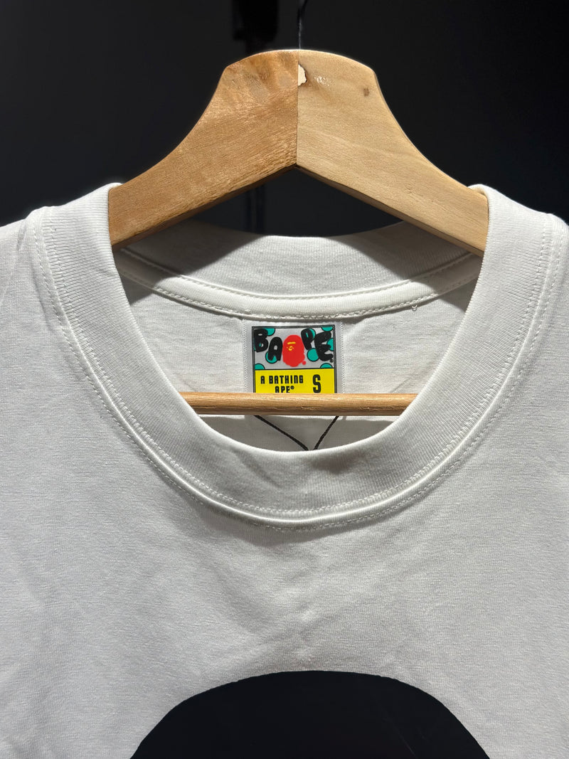 Camiseta BAPE Heron Preston Branca - Pronta Entregar