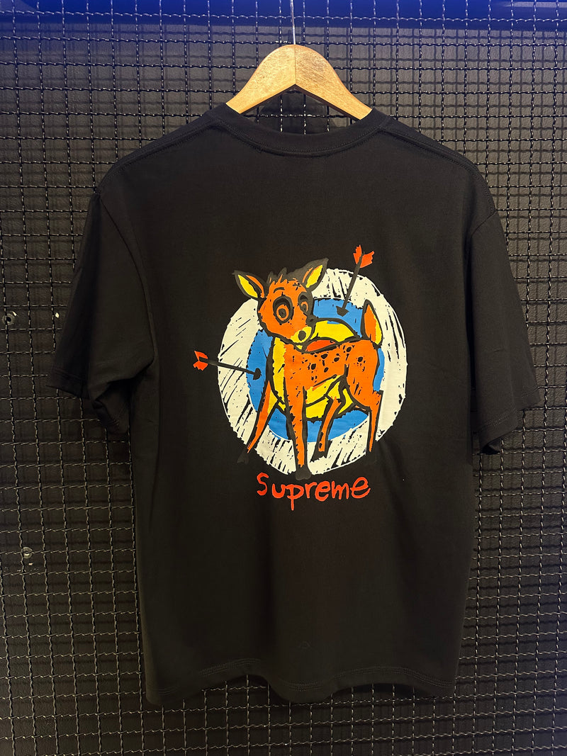 Camiseta Supreme Deer Black - Pronta Entrega