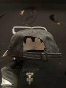 Boné Aba Curva Lacoste Preto Line Silk - Pronta Entrega