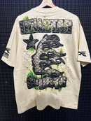 Camiseta Hellstar “Path to Paradise” Bege - Pronta Entrega