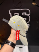 Boné Supreme 5 Panel Washed Chinó Twill Camp Blue Jeans - Pronta Entrega